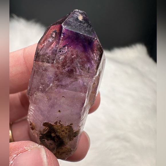 Super 7 Amethyst Smokey Scepter - Picture 6 of 9